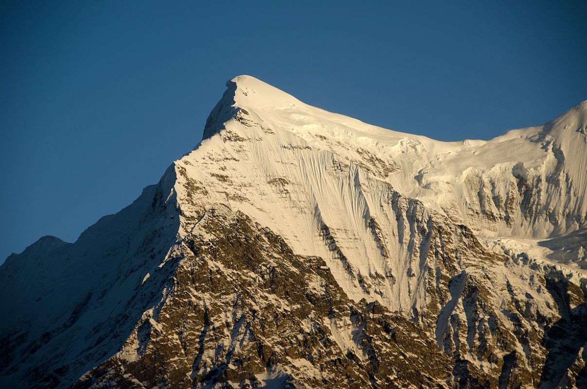 17 Nilgiri North Close Up Before Sunset From Yak Kharka Around Dhaulagiri 